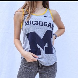 University of Michigan Nike Tank Top